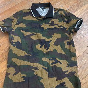 Forever 21 Camo Polo